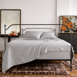 Queen Size Fitted Sheet - Grey
